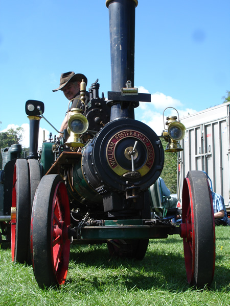 4 inch Foster Steam Traction Engine