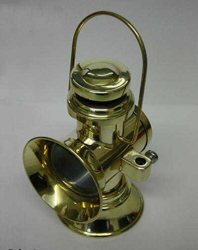 Sarum - Polished Brass Traction Engine Lamp